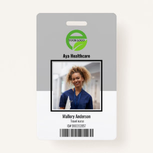 Abzeichen für das Foto "Travel Nurse" Ausweis