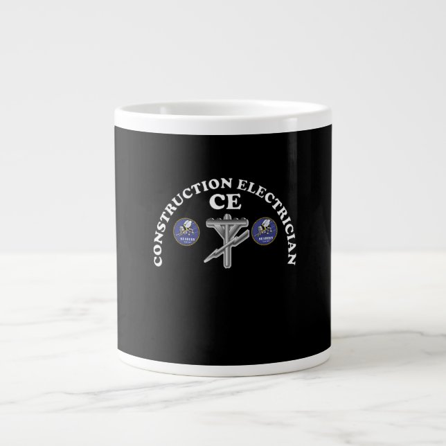 Abzeichen für die Bewertung von Schiffskraftwerken Jumbo-Tasse (Vorderseite)
