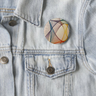 Abzeichen für geometrische Entwurfsschaltflächen Button