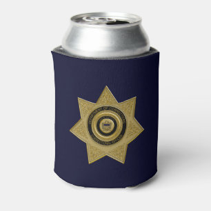 Abzeichen für Korrektoren, Gold Blue-Can-Cooler Dosenkühler