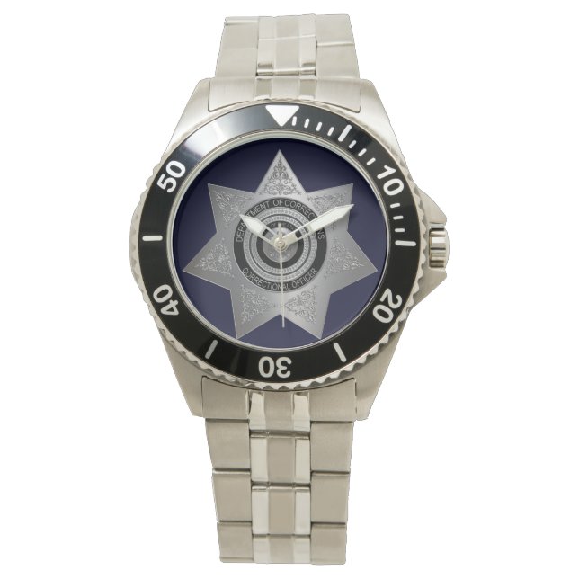 Abzeichen für Korrektoren - Überwachung des Handge Armbanduhr (Vorderseite)