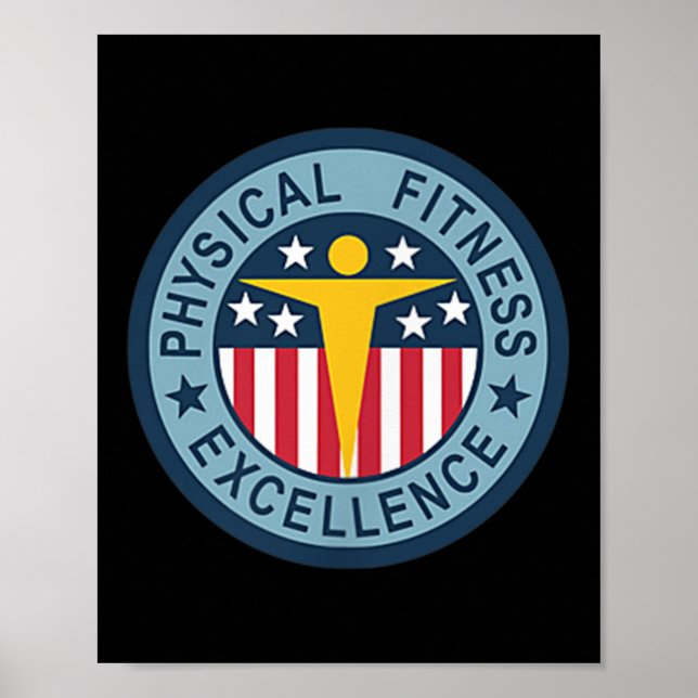 Abzeichen für physische Fitness - US-Armee Poster (Vorne)