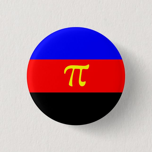 Abzeichen für Polyamorose/Polyamorose-Flagge Button (Vorderseite)