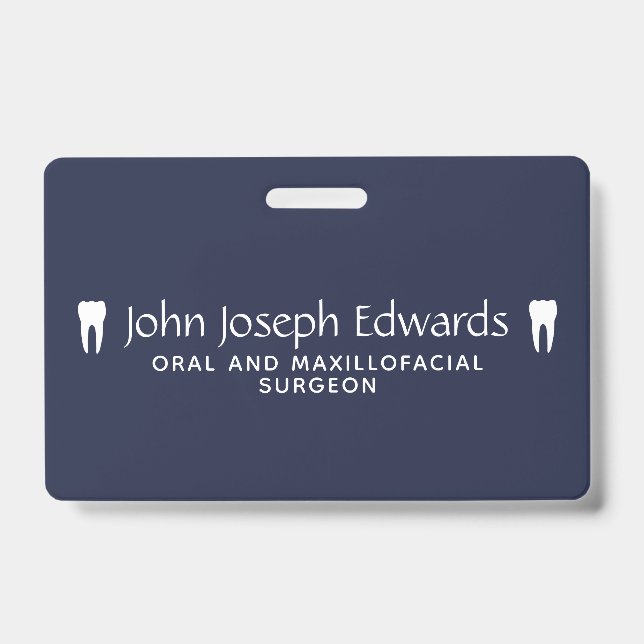 Abzeichen für Zahnärzte Ausweis (Front)