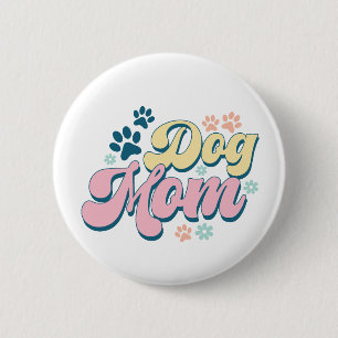Abzeichen "Hunde-Mama" Button