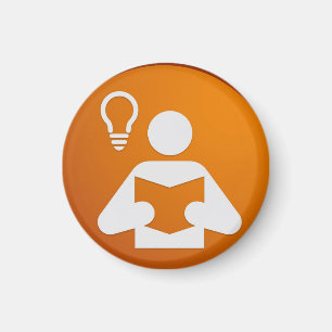 Abzeichen Magnet - Wissen