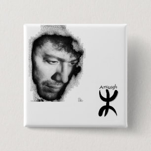 Abzeichen Matoub Lounès Button