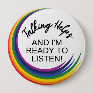 ABZEICHEN Mental Health Awareness | Diskussionshil Button