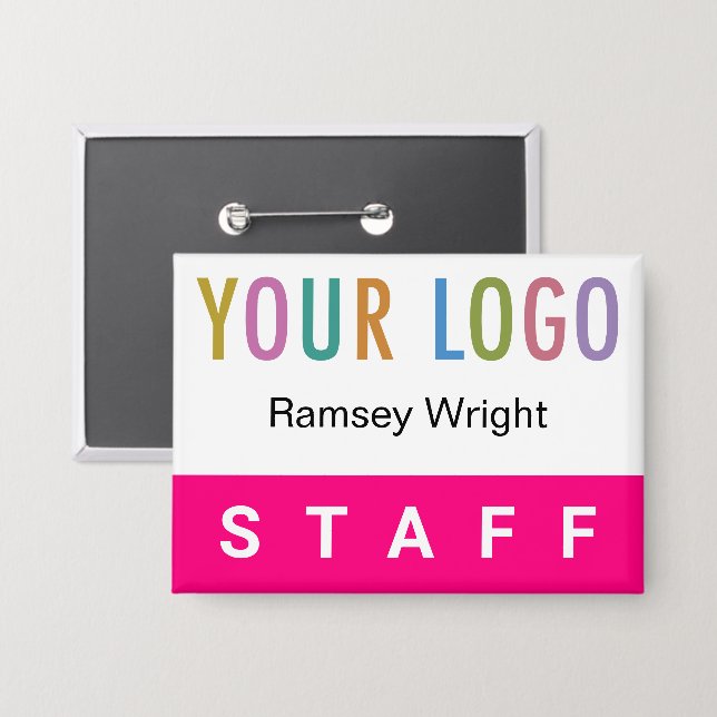 Abzeichen mit Pinselspitzen für den Pinselpinsel Button (Vorderseite/Rückseite)