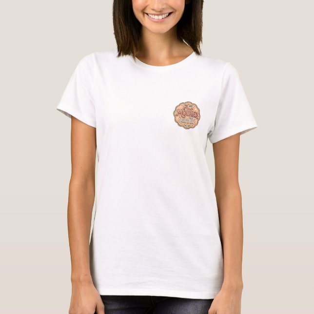 Abzeichen 'Mutter Nurturing Love Since Day One' Fr T-Shirt (Vorderseite)