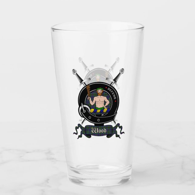 Abzeichen Pint Glass Glas (Vorderseite)