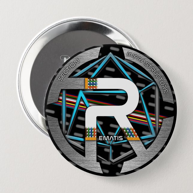 ABZEICHEN REMATIS BUTTON (Vorne & Hinten)