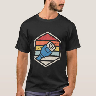 Abzeichen Rj45 Netzwerkingenieur T-Shirt