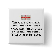 Abzeichen - Union Jack Flag mit patriotischem Slog