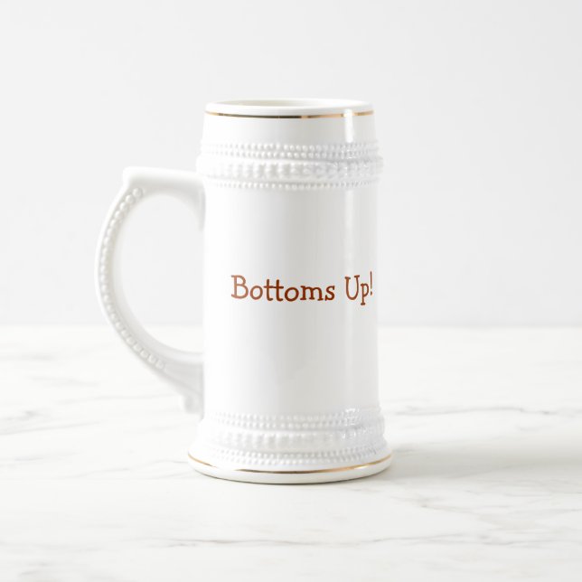 Abzeichen Up Beer Stein Bierglas (Links)