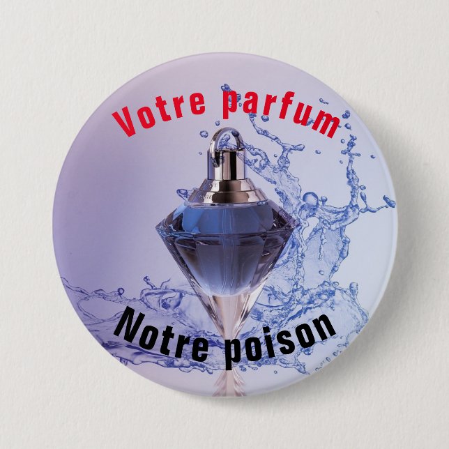 Abzeichen vor Votre parfum Notre Gift Button (Vorderseite)