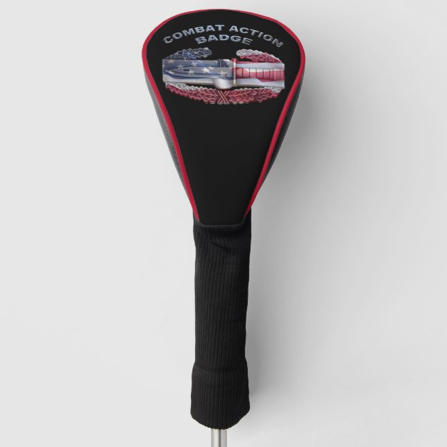 Abzeichen zur Bekämpfung Golf Headcover (Vorderseite)