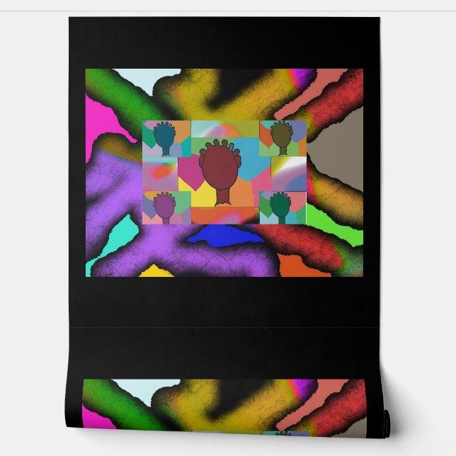 Abziehfolie 20 - Hartglas Tapete (Abrollen)