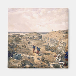 Abzugsgraben der Bastion du Mat, Platte von 'Seat Magnet