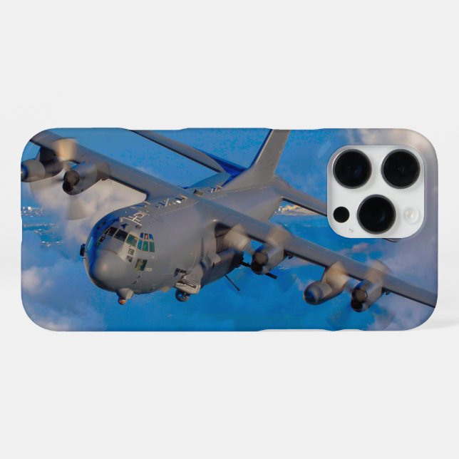 AC-130H-SPEKTER iPhone 16 PRO MAX HÜLLE (Rückseite (Horizontal))