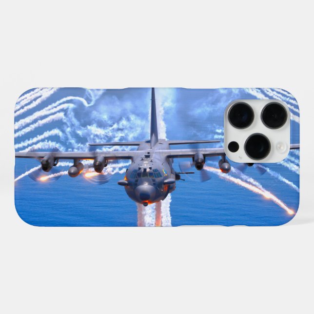 AC-130H-SPEKTER iPhone 16 PRO MAX HÜLLE (Rückseite (Horizontal))
