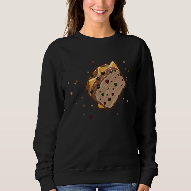 AC Merch Jamaican Food Bun Cheese  Souvenir Sweatshirt (Vorderseite)