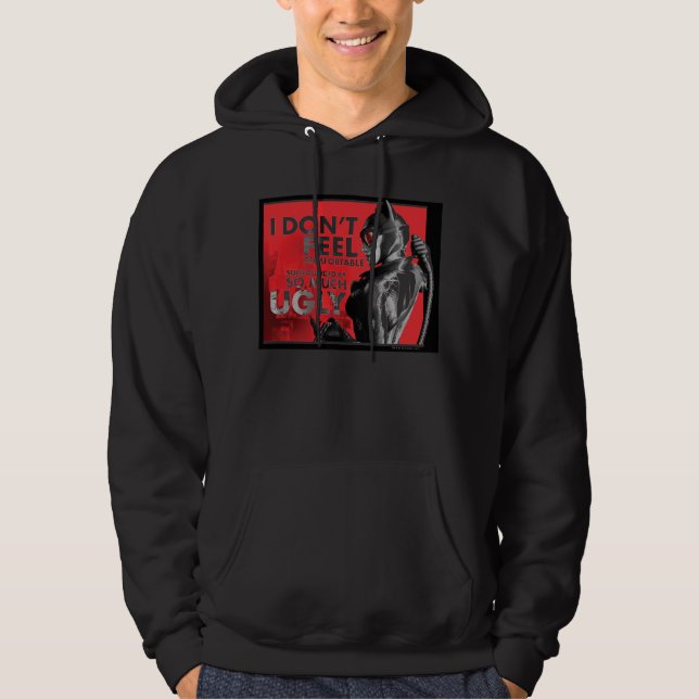 AC Propaganda - Frau unangenehm Hoodie (Vorderseite)