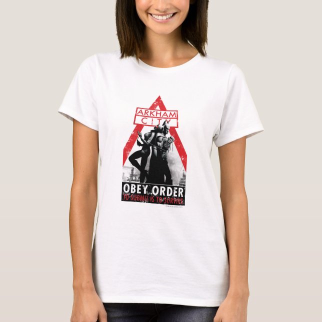 AC Propaganda - Gehorsam/zu senden ist zu überlebe T-Shirt (Vorderseite)