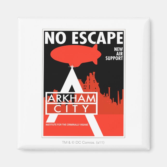 AC Propaganda - Keine Flucht - neue Luftunterstütz Magnet (Vorne)