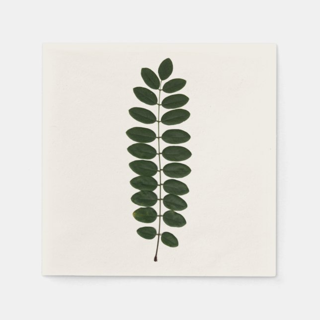Acacia Leaf Napkin Serviette (Vorderseite)