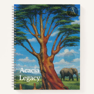 Acacia Legacy™: Blue Savannah Museumserbe Notizbuch