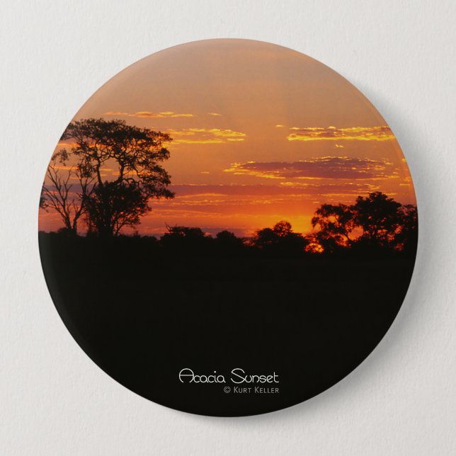 Acacia Sunset Button (Vorderseite)