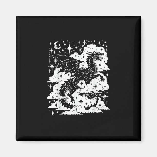 Academia Fantasy  Book Lover Bookish Goblincore Magnet (Vorne)