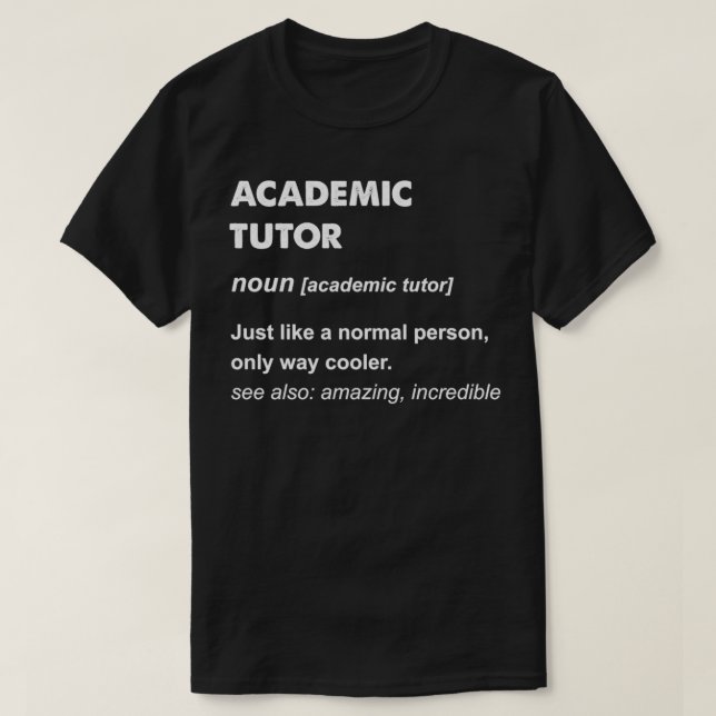 Academic Tutor Pullover  (Design vorne)
