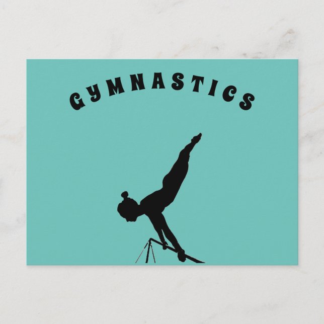 Académie de gymnastique aux étudiants Carte postal (Devant)