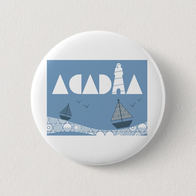 Acadia Button (Vorderseite)