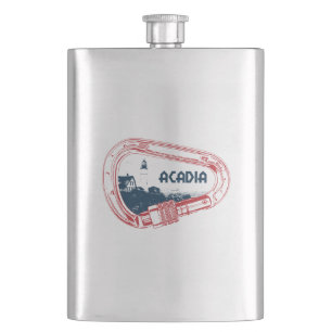 Acadia Climbing Carabiner Flachmann