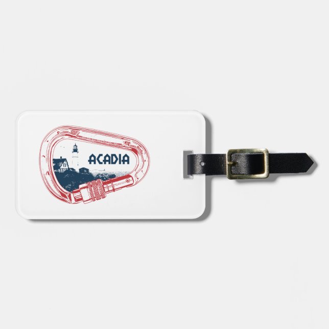 Acadia Climbing Carabiner Gepäckanhänger (Vorderseite horizontal)