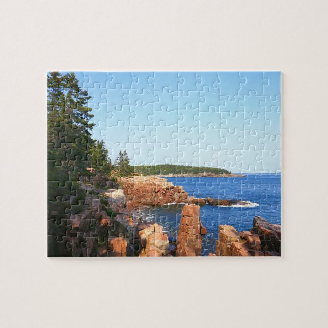 Acadia Felsige Küste nahe Thunder Hole (Horizontal)