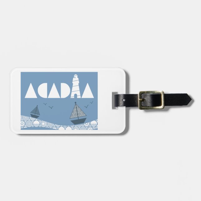 Acadia Gepäckanhänger (Vorderseite horizontal)