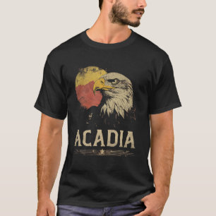 Acadia - Liebe Natur Vintage Wandern 70er 80er T-Shirt