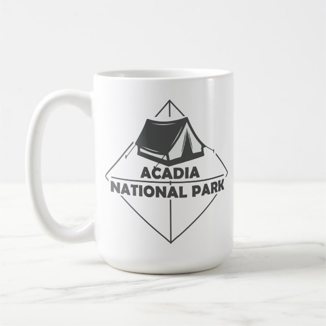 Acadia - Maine Kaffeetasse (Links)