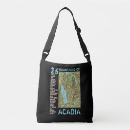 ACADIA MAP TRAGETASCHEN MIT LANGEN TRÄGERN