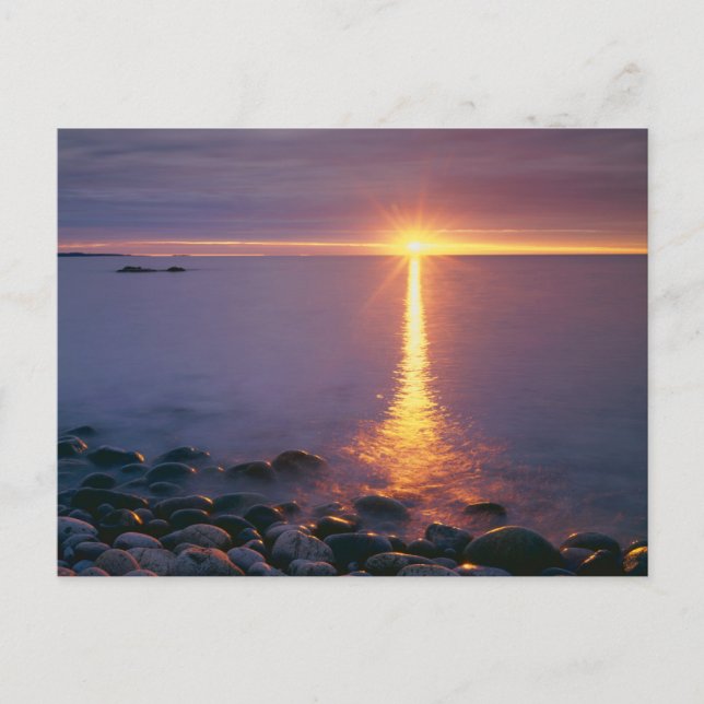 Acadia National Park |Atlantic Ocean Maine Postkarte (Vorderseite)