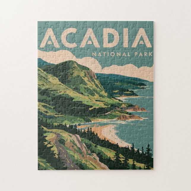 Acadia National Park Coastline (Vertikal)