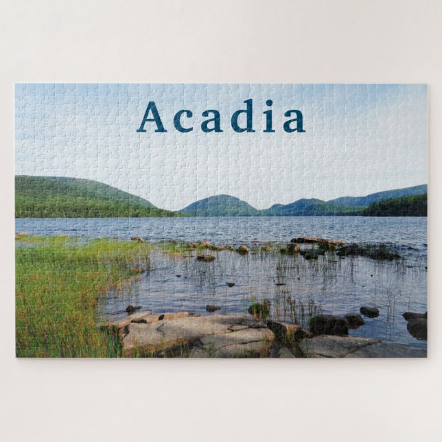 Acadia National Park Eagle Lake Jigsaw Puzzle (Horizontal)