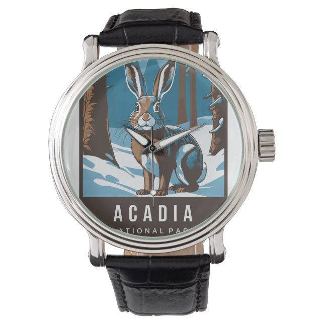 Acadia National Park Key Chain Armbanduhr (Vorderseite)