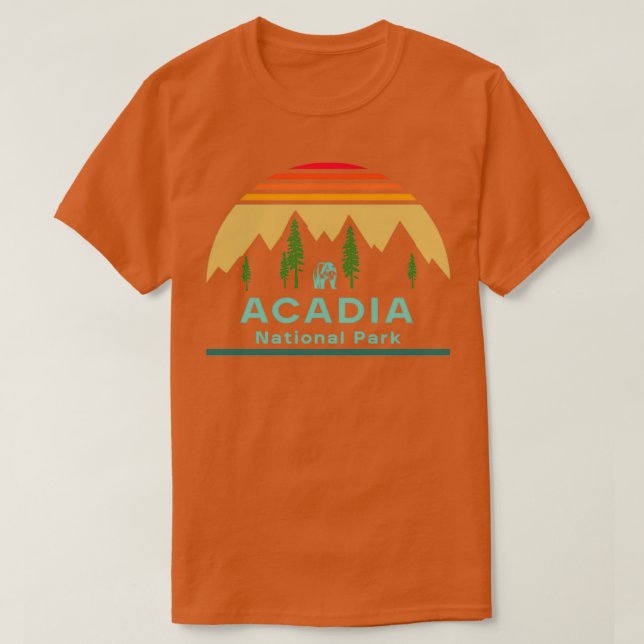 Acadia National Park Long TShirt 1 (Design devant)