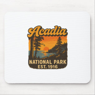 Acadia National Park Maine Sonnenaufgang Otter Cli Mousepad