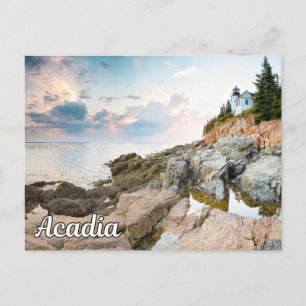 Acadia National Park, Maine, USA Feiertagspostkarte